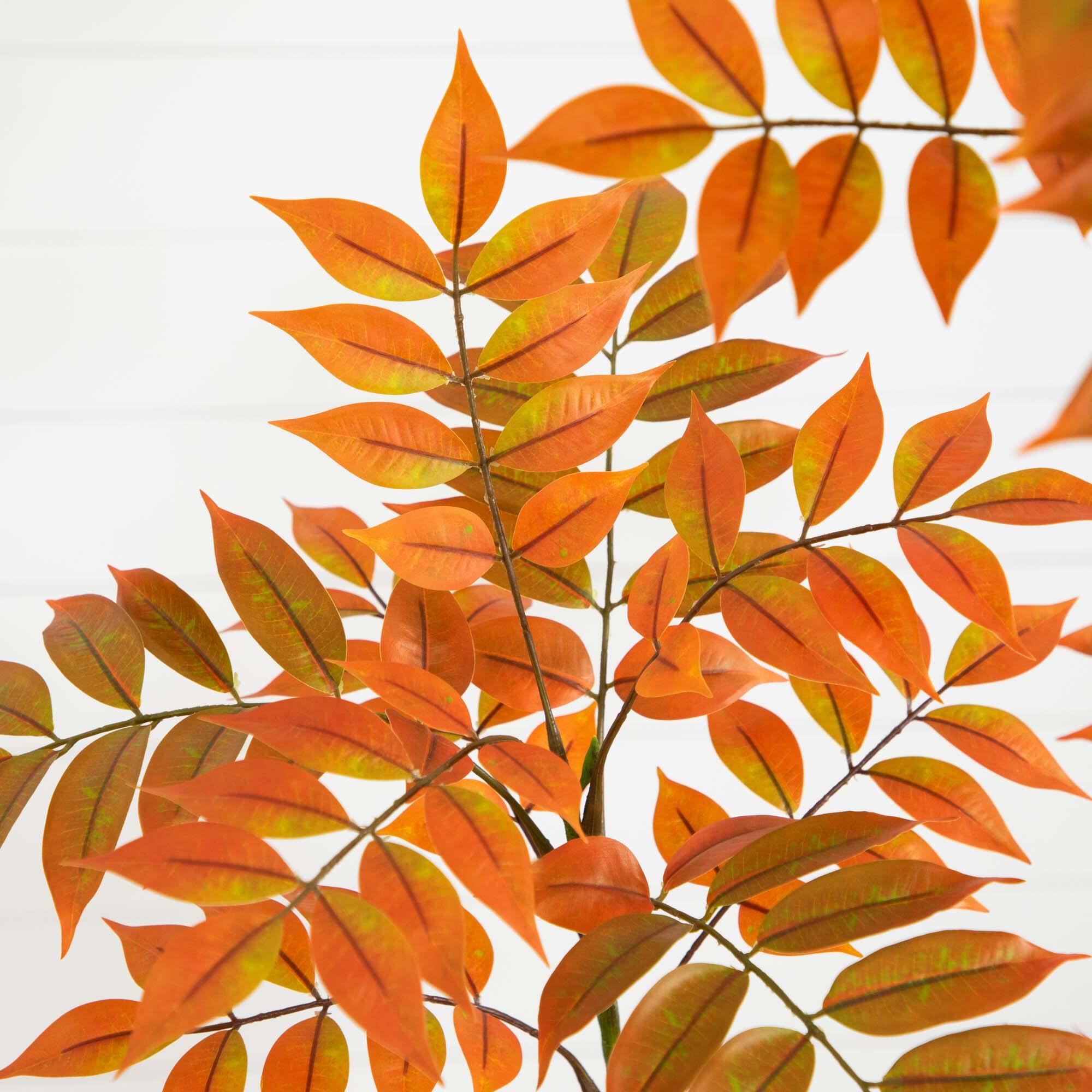 5ft. Autumn Minimalist Sumac Artificial Fall Tree